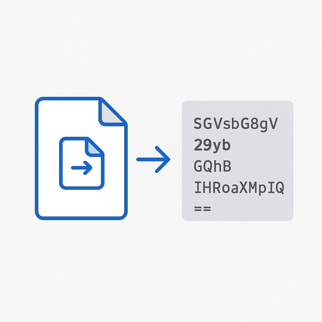 Exemplo de conversão de arquivo para Base64 na UtiliDigital